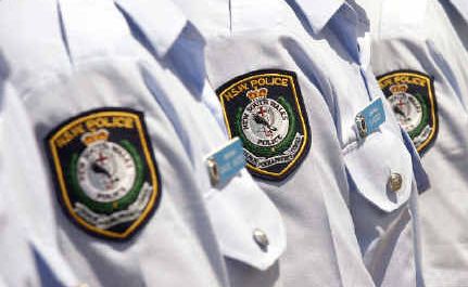 Officers from NSW Police College, Goulburn. Officers from NSW Police College, Goulburn.
